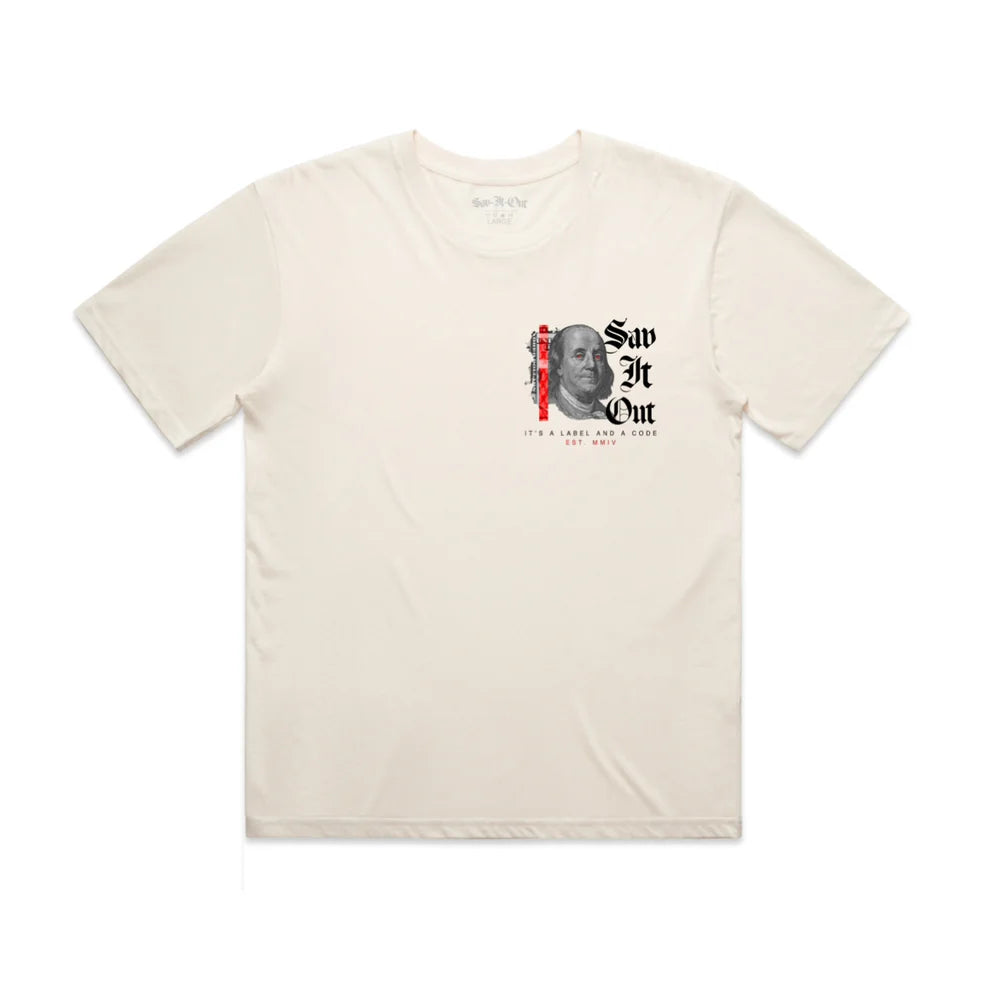 Sav It Out Red Stripe (Cream)