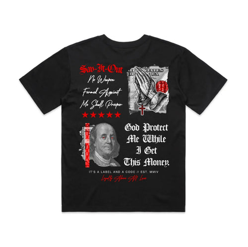 Sav It Out Red Stripe (black)