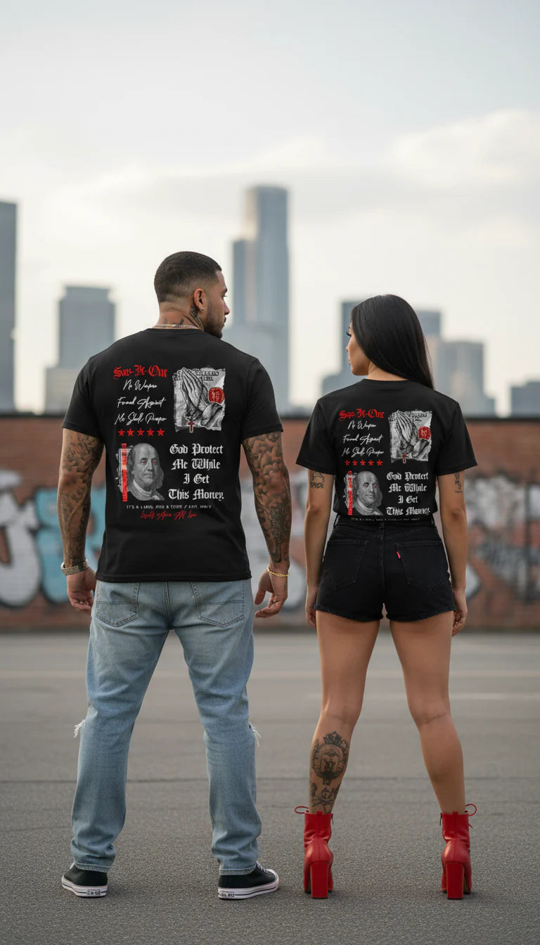 Sav It Out Red Stripe (black)